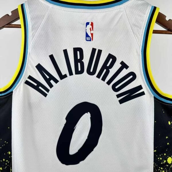 25th season Pacers City Edition No. 0 Halliburton - Image 5