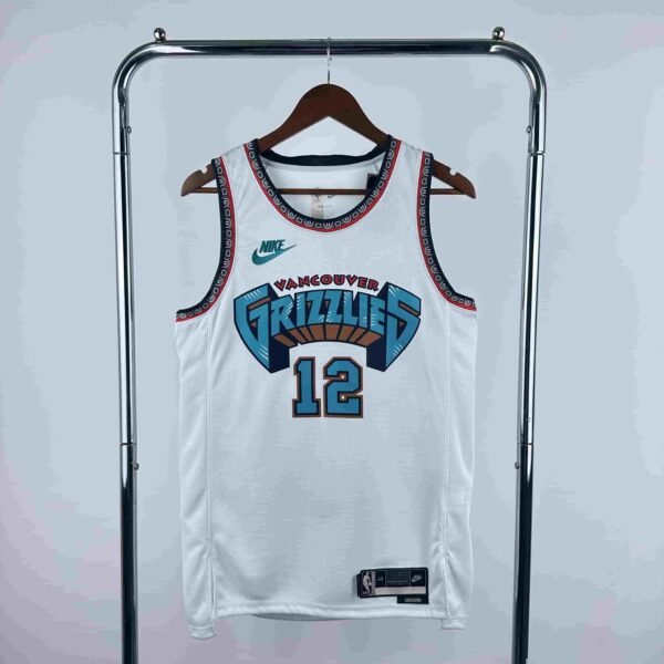 25th season Grizzlies Retro No. 12 Morant