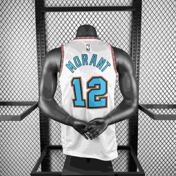 25th season Grizzlies Retro No. 12 Morant - Image 10