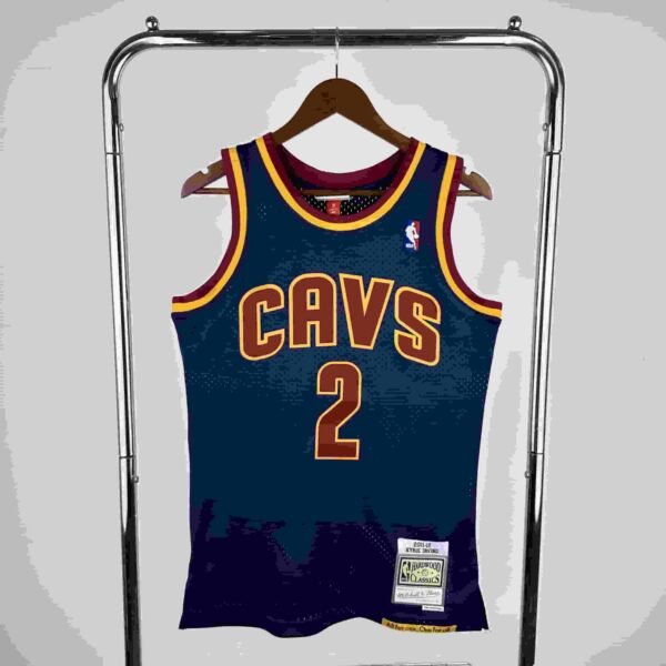 MN Hot Pressed Retro Shirt SW Cavaliers Season 1112 CAVS No.2 Irving