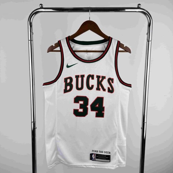 18th season Bucks retro 34th letter brother