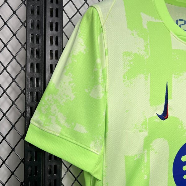 24-25 Barcelona 2 away fluorescent green - Image 8