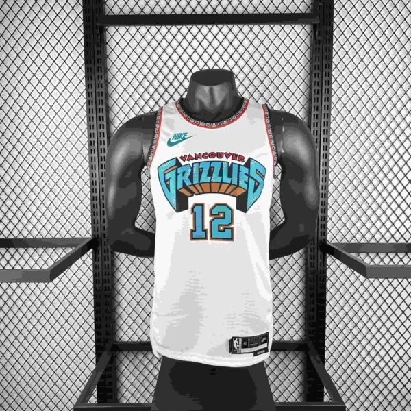 25th season Grizzlies Retro No. 12 Morant - Image 9