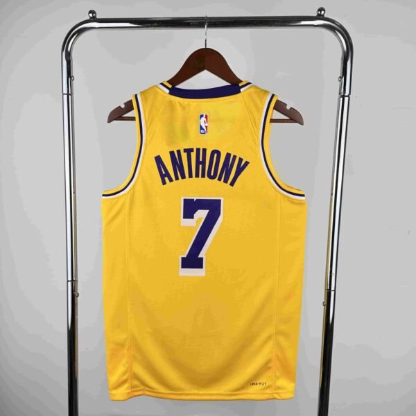 23rd season Lakers round neck No. 7 Anthony - Image 6
