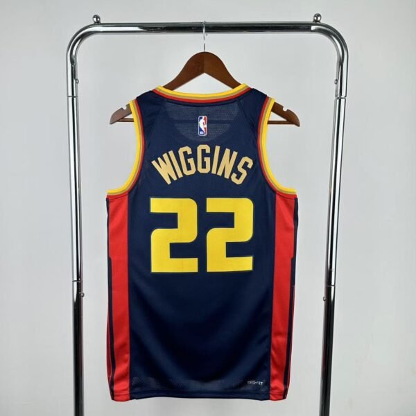 25th season Warriors City Edition No. 22 Wiggins - Image 9