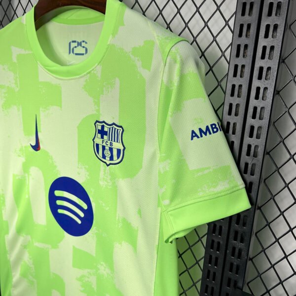 24-25 Barcelona 2 away fluorescent green - Image 6