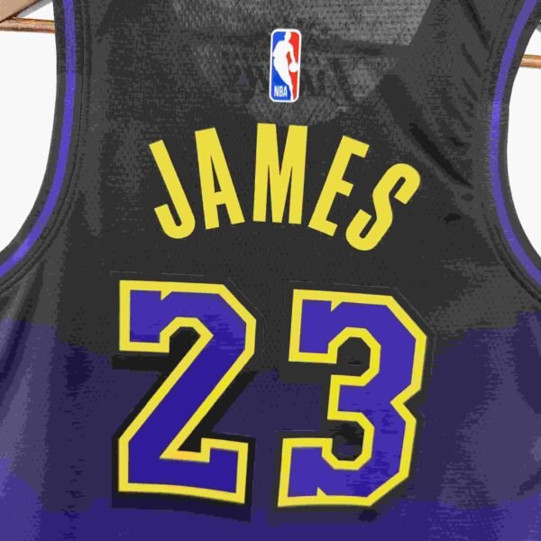 25th season Lakers City Edition No. 23 James - Image 5