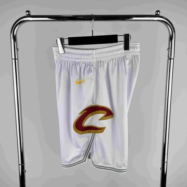 23 season Cavaliers home white shorts - Image 9