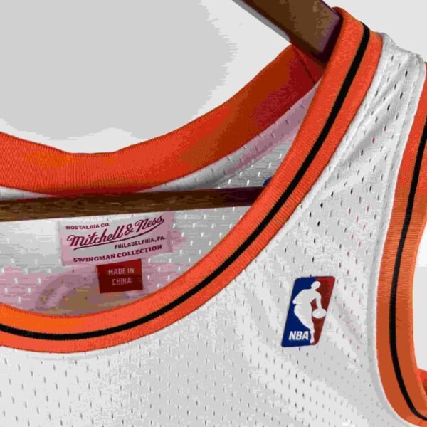 MN Hot Pressed Retro Jersey SW Nuggets 0607 Season ABA Retro Night No. 3 Iverson - Image 7