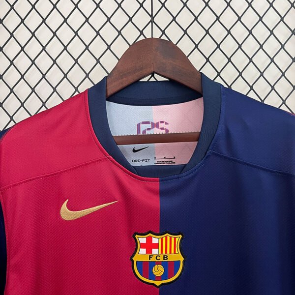 24-25 Barcelona home red blue - Image 4