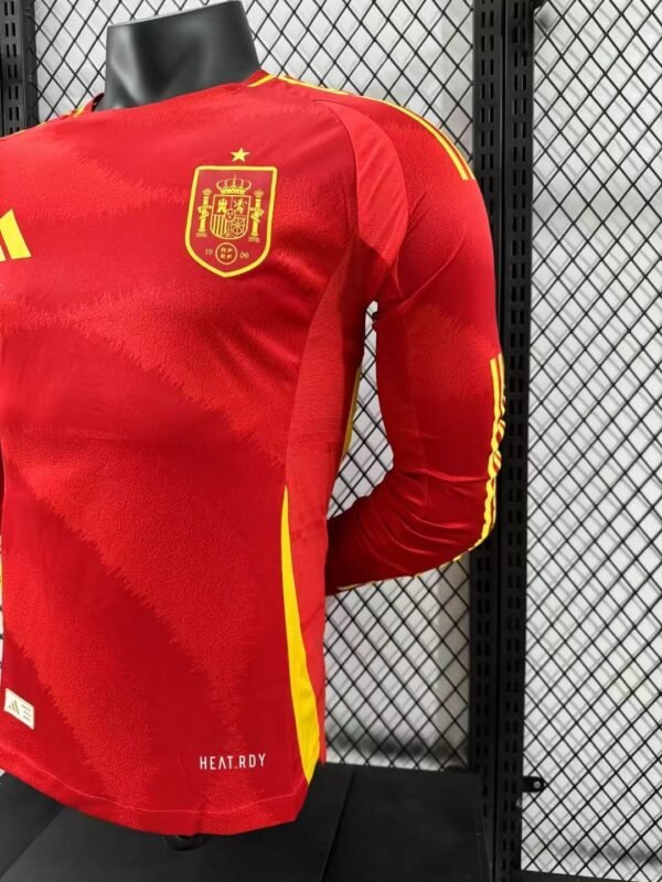 2024 Spain main long sleeved shirt - Image 4
