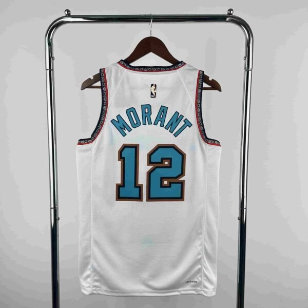 25th season Grizzlies Retro No. 12 Morant - Image 3