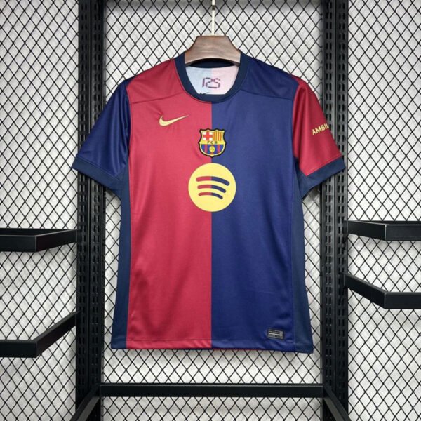 24-25 Barcelona home red blue